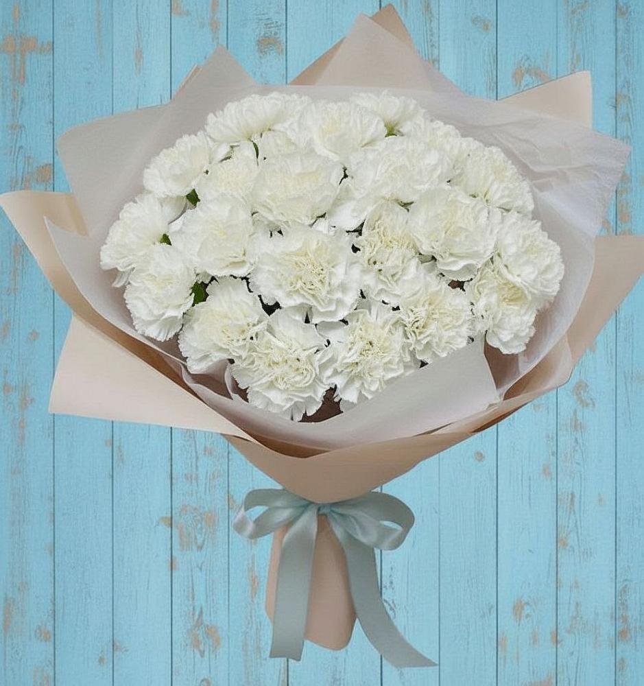 Букет цветов из: Гвоздики в Краснобродском