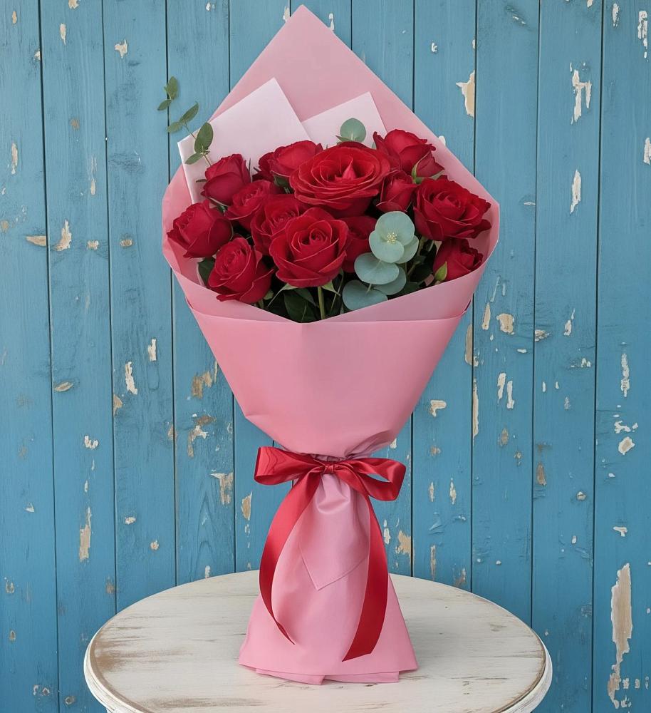 Букет цветов из: Розы в Краснобродском