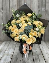 Букет цветов из:  Розы и Лизиантусы #REPLACE_PRED# Краснобродском