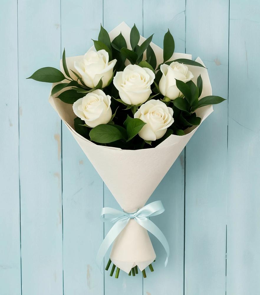 Букет цветов из: Розы в Краснобродском