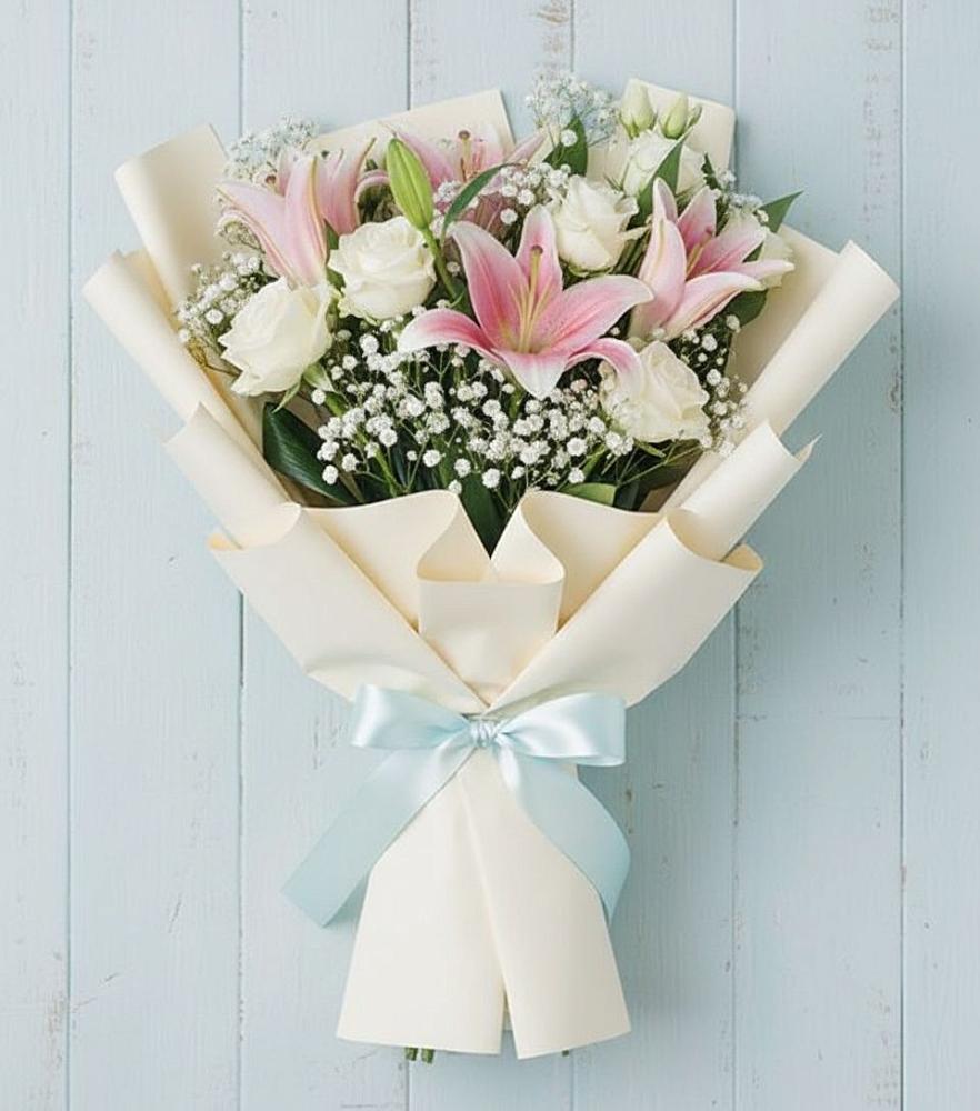 Букет цветов из: Лилии в Краснобродском