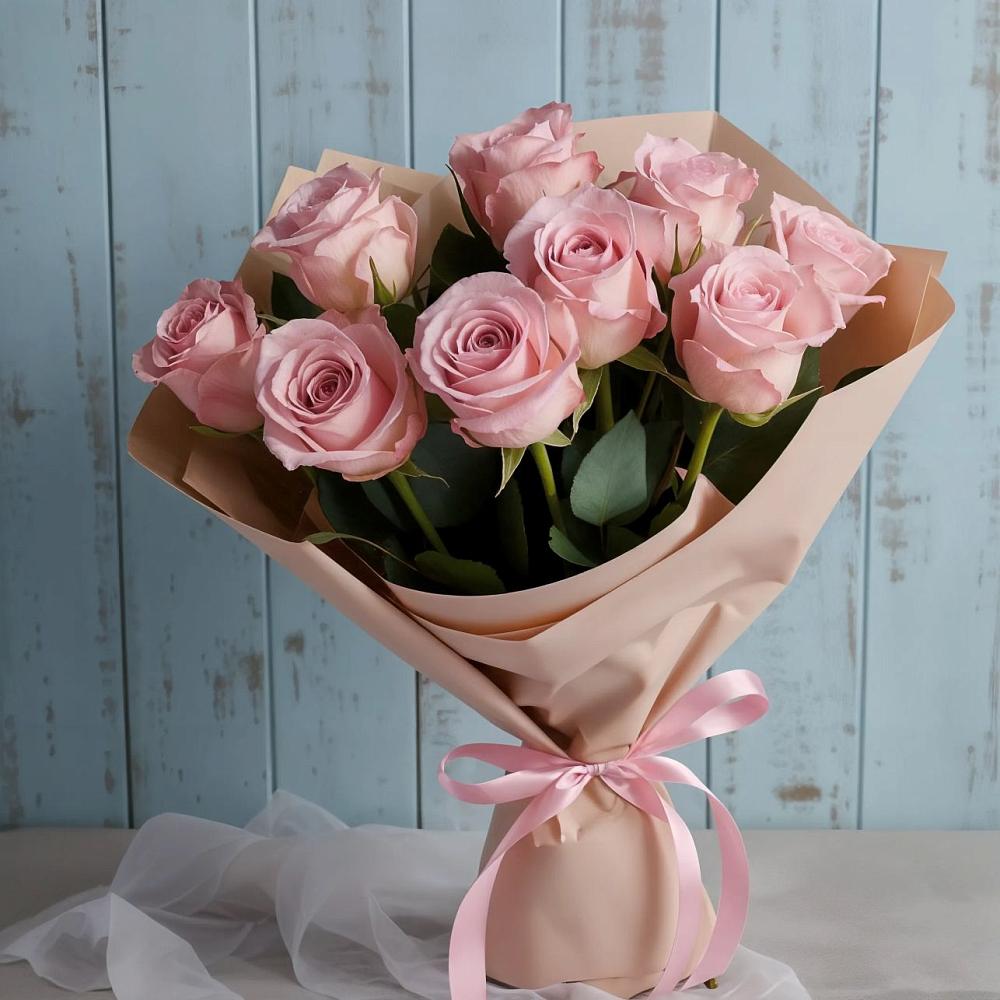 Букет цветов из: Розы в Краснобродском