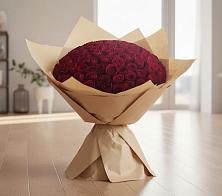 Букет 101 Красная роза в Краснобродском