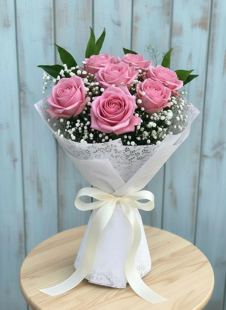 Букет цветов из: Розы в Краснобродском