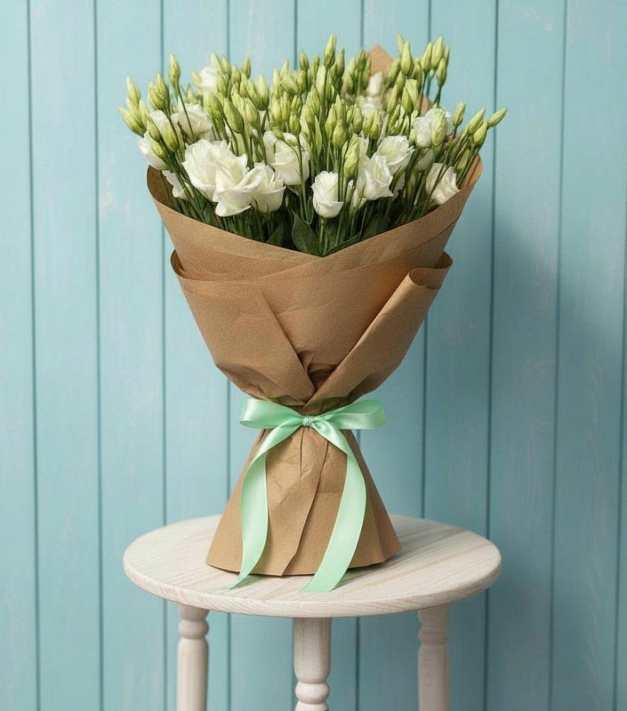 Букет цветов из: Лизиантусы в Краснобродском