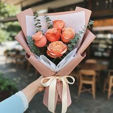 Букет цветов из:  Розы в Краснобродском