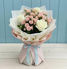 Букет цветов из:  Розы в Краснобродском