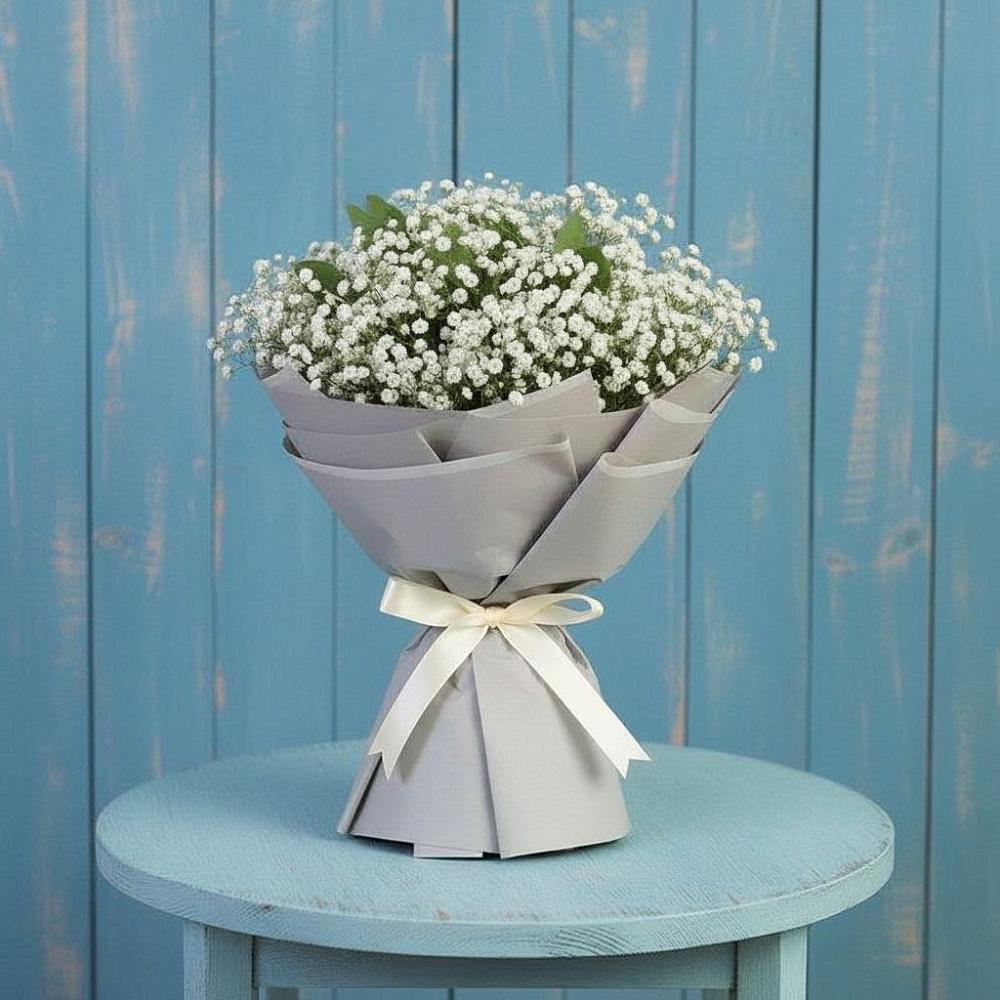 Букет цветов из: Гипсофила в Краснобродском