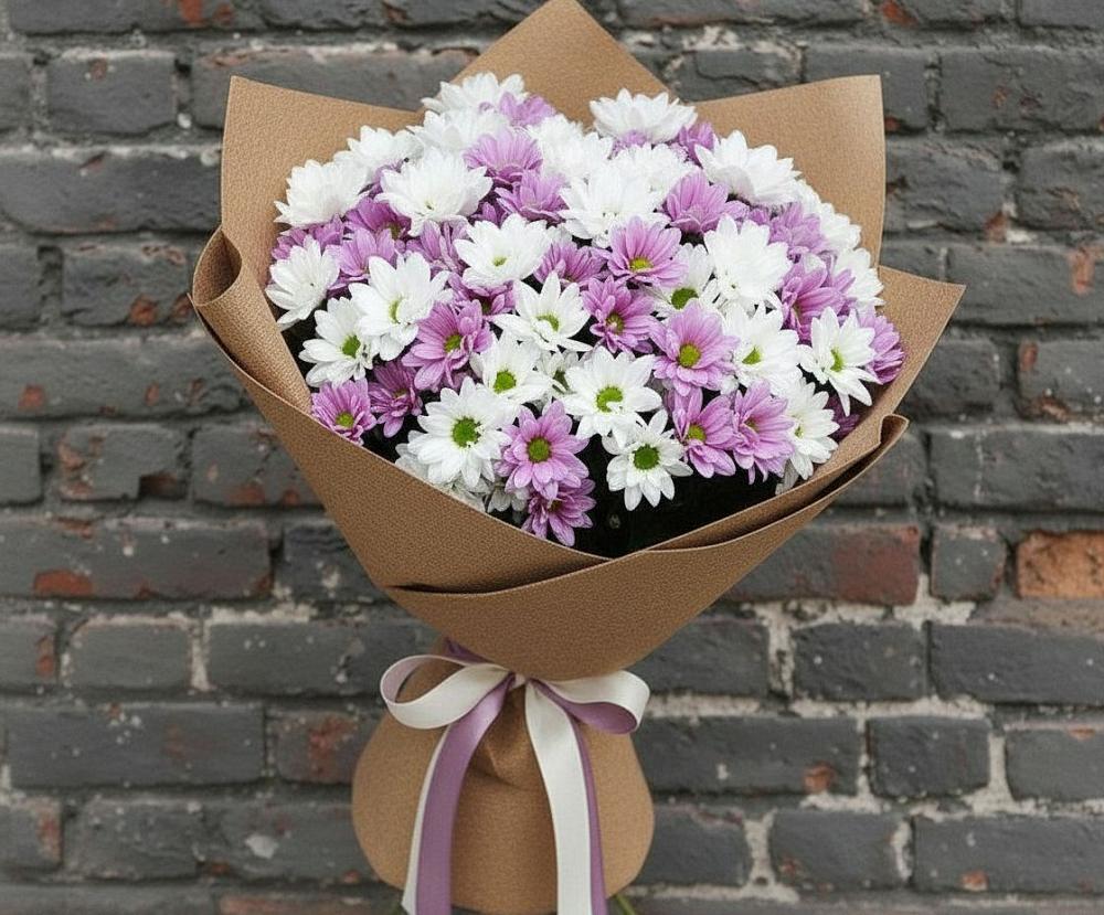 Букет цветов из: Хризантемы в Краснобродском