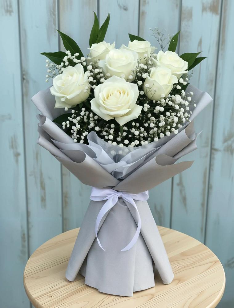 Букет цветов из: Розы в Краснобродском