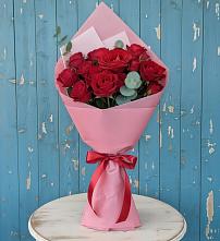 Букет цветов из:  Розы в Краснобродском