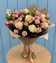 Букет цветов из:  Розы в Краснобродском