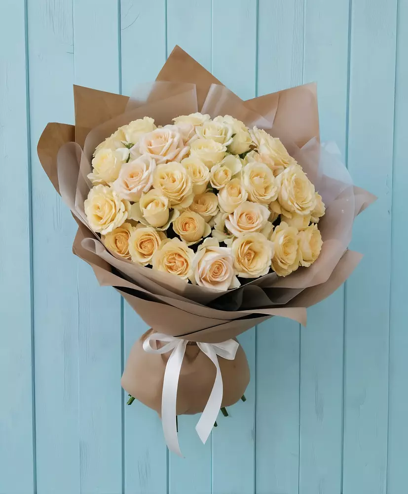 Букет Кремовое облако в Краснобродском