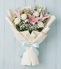 Букет цветов из:  Лилии в Краснобродском