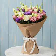 Букет цветов из:  Лизиантусы в Краснобродском