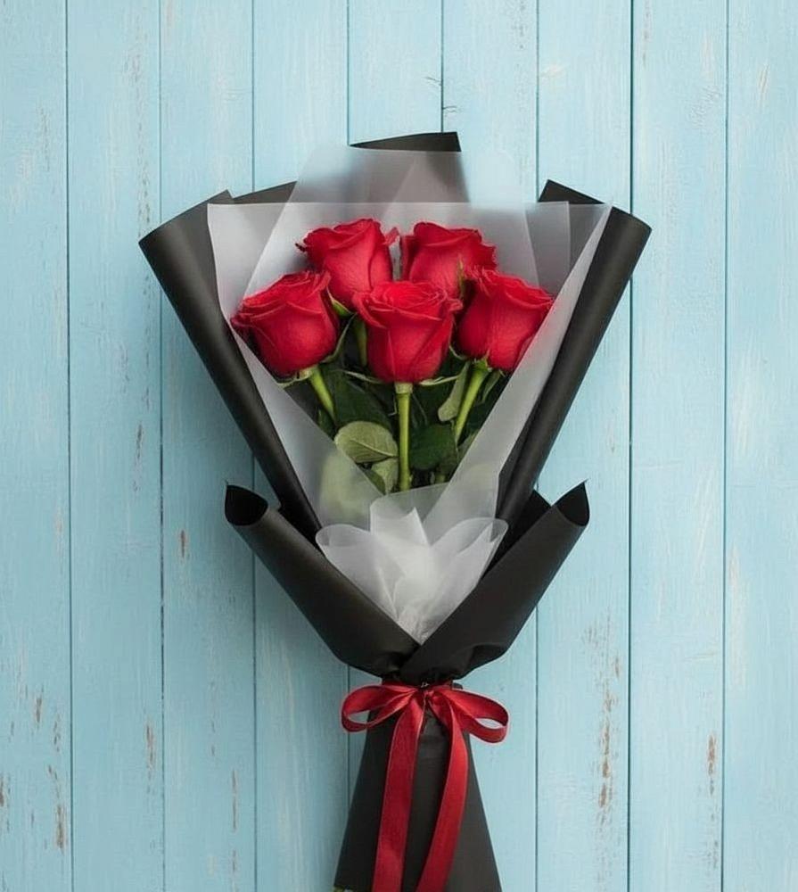 Букет цветов из: Розы в Краснобродском