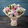 Букет цветов из: Хризантемы, Альстромерии и Розы в Краснобродском
